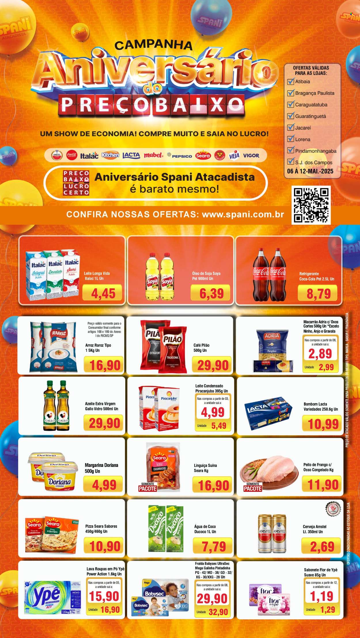 Folheto Spani Atacadista - 06/05/2025 - 12/05/2025. Página 1