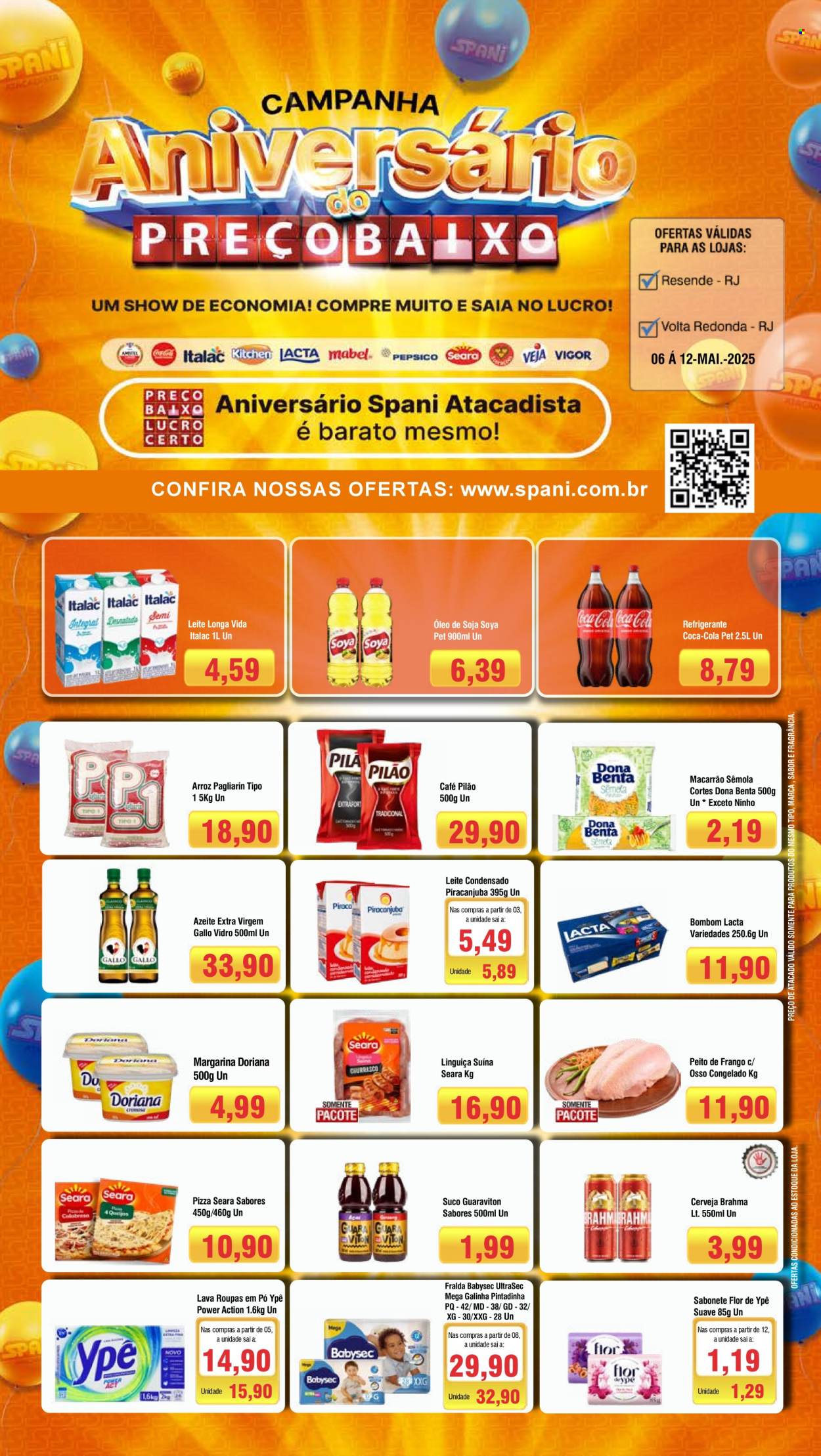Folheto Spani Atacadista - 06/05/2025 - 12/05/2025. Página 1