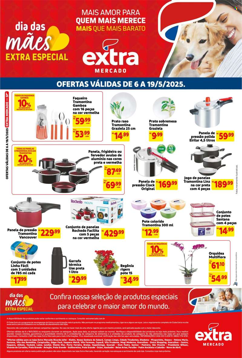Folheto Mercado Extra - 06/05/2025 - 19/05/2025.
