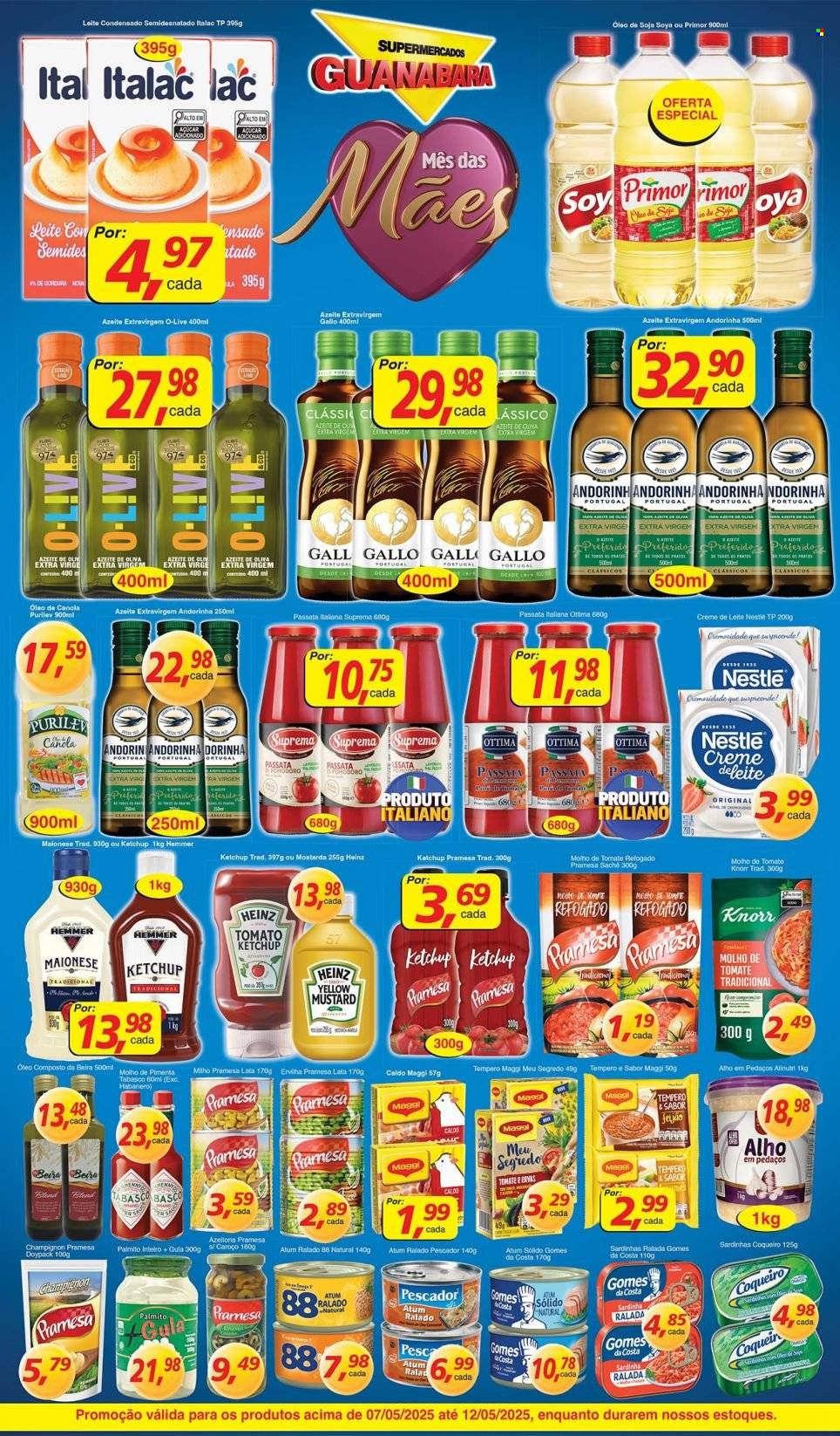 Folheto Supermercados Guanabara - 07/05/2025 - 12/05/2025. Página 1