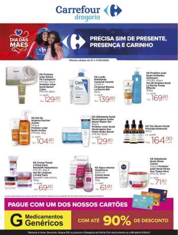 Folheto Carrefour Drogaria - 01/05/2025 - 11/05/2025.