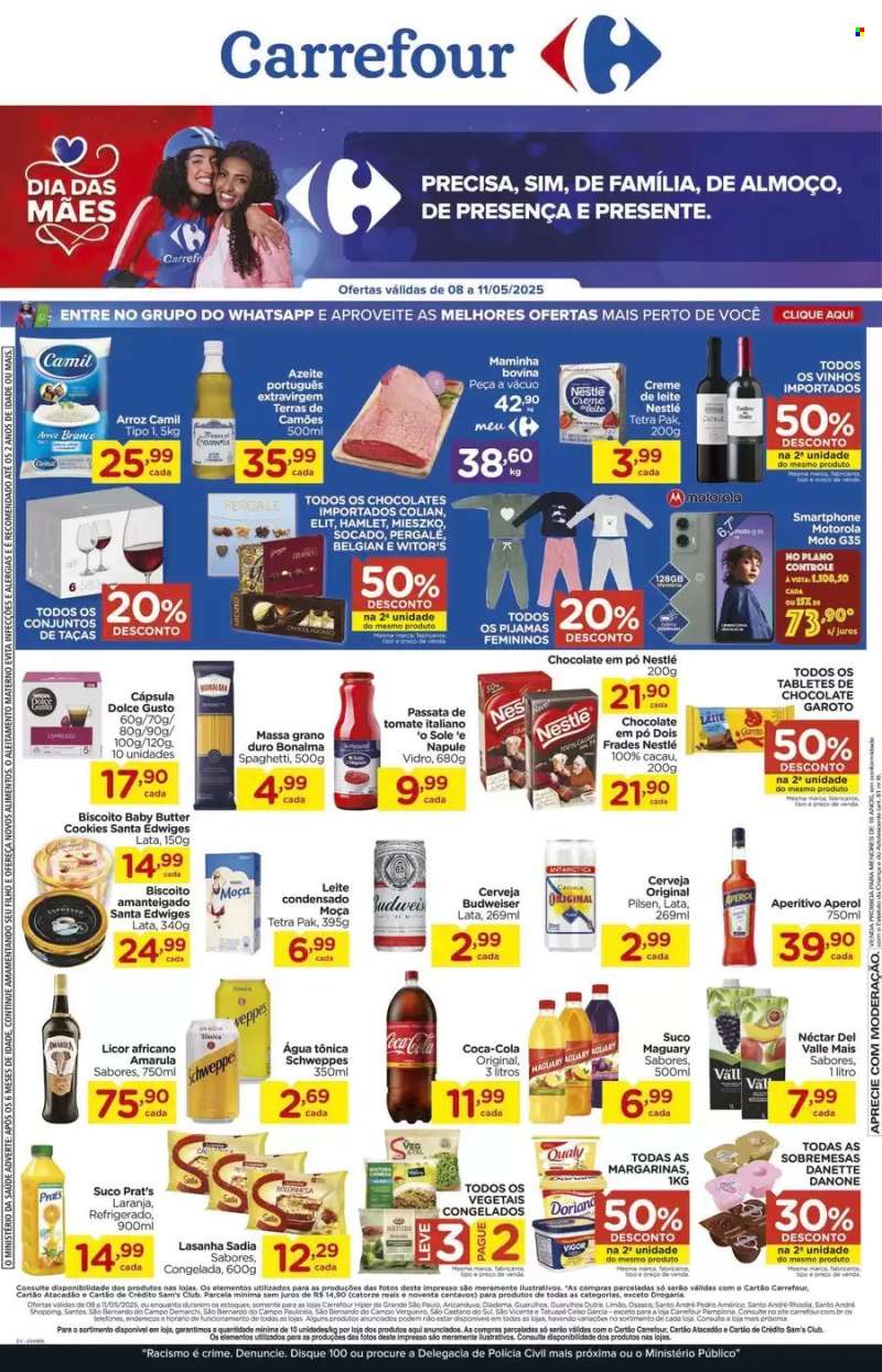 Folheto Carrefour Hiper - 08/05/2025 - 11/05/2025.