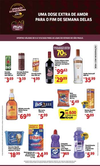 Folheto Mini Extra - 09/05/2025 - 11/05/2025.