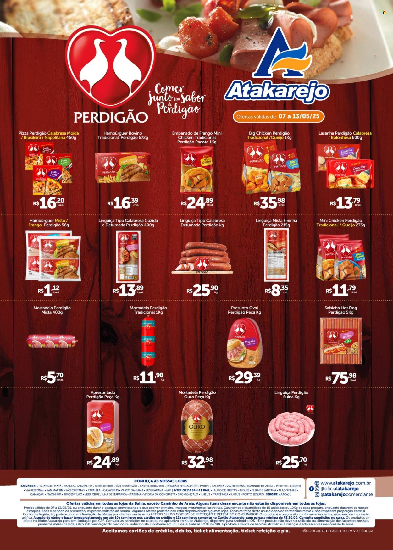 Folheto Atakadão Atakarejo - 07/05/2025 - 13/05/2025. Página 1
