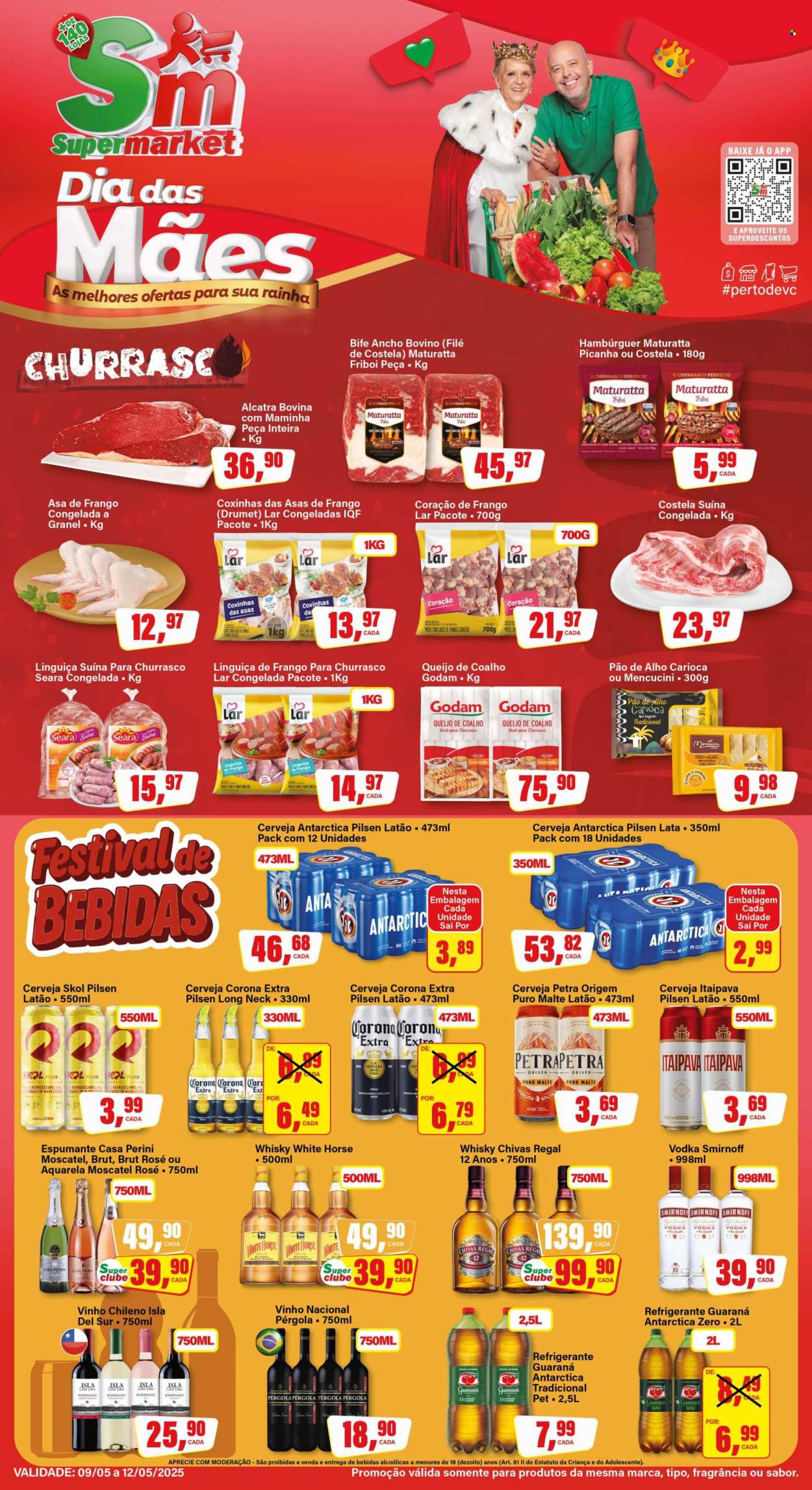 Folheto Rede Supermarket - 09/05/2025 - 12/05/2025. Página 1