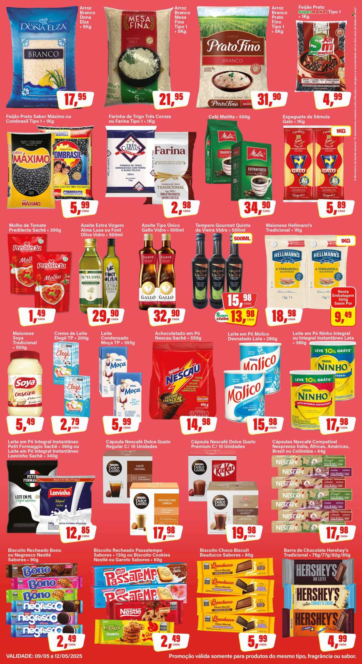 Folheto Rede Supermarket - 09/05/2025 - 12/05/2025. Página 1