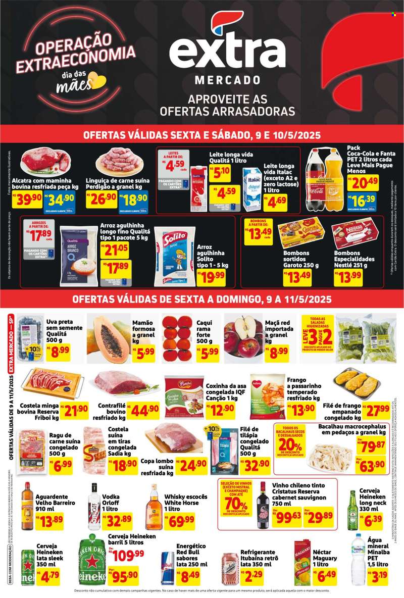Folheto Mercado Extra - 09/05/2025 - 11/05/2025.