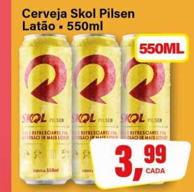 Cerveja Skol Pilsen Latão