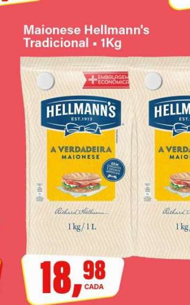 Maionese Hellmann's Tradicional