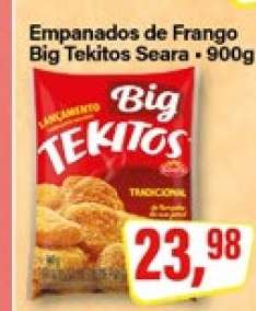 Empanados de Frango Big Tekitos Seara - 900g