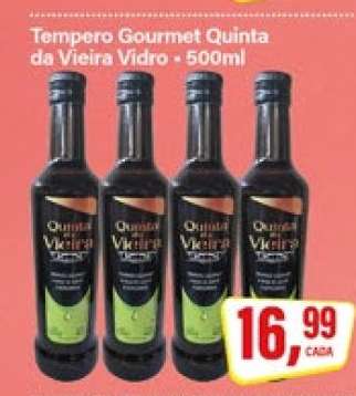 Tempero Gourmet Quinta da Vieira Vidro - 500ml