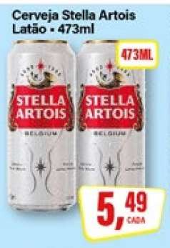 Cerveja Stella Artois Latão