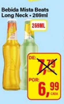 Bebida mista Beats long neck 269ml