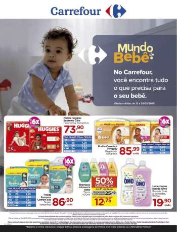 thumbnail - Ofertas Carrefour Hiper - Catálogo Carrefour - REVISTA MUNDO BEBÊ MAIO 2025