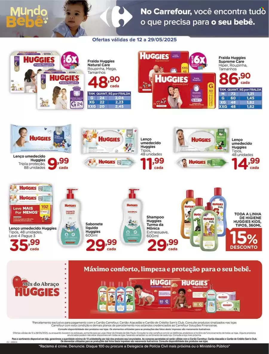 Folheto Carrefour Hiper - 12/05/2025 - 29/05/2025. Página 1