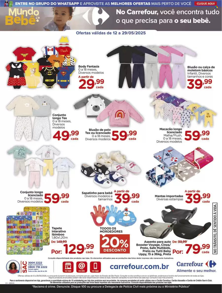 Folheto Carrefour Hiper - 12/05/2025 - 29/05/2025. Página 1