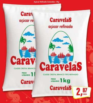 AÇÚCAR REFINADO CARAVELAS