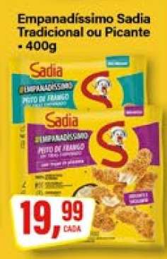 Empanadíssimo Sadia Tradicional ou Picante