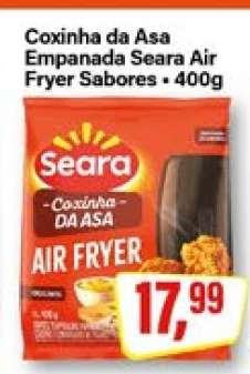 Coxinha da Asa Empanada Seara Air Fryer Sabores