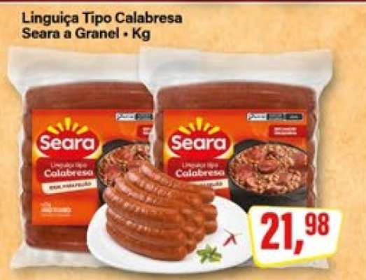 Linguiça tipo calabresa