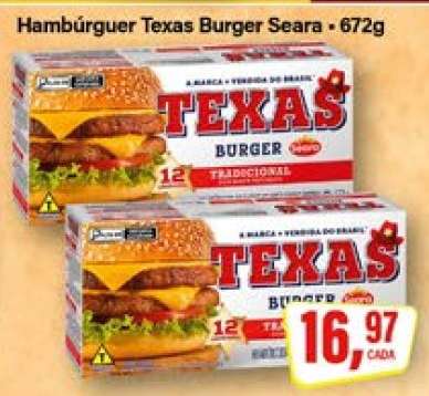 Hambúrguer Texas Burger Seara