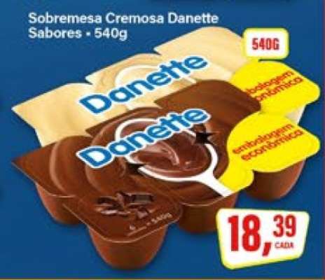 Sobremesa Cremosa Danette