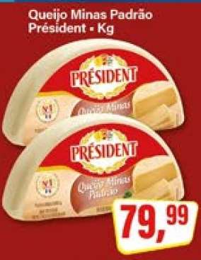 Queijo Minas Padrão Président