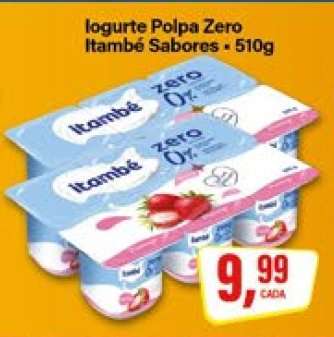 Iogurte Polpa Zero Itambé Sabores