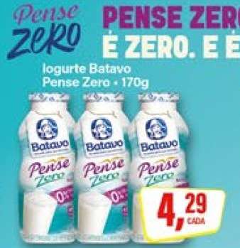 Iogurte Batavo Pense Zero