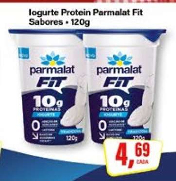 Iogurte Protein Parmalat Fit Sabores