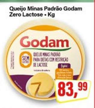 Queijo Minas Padrão Godam Zero Lactose