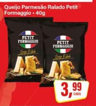 Queijo Parmesão Ralado Petit Formaggio