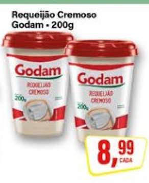 Requeijão Cremoso Godam - 200g