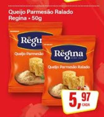 Queijo Parmesão Ralado Regina - 50g