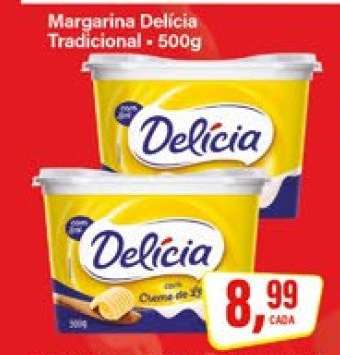 Margarina Delicia Tradicional 500g