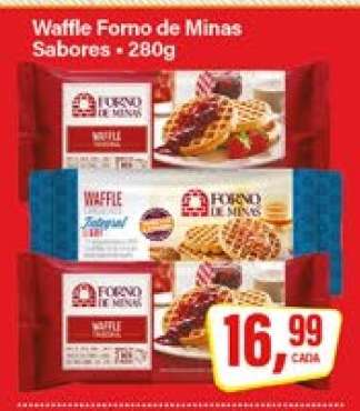 Waffle Forno de Minas Sabores