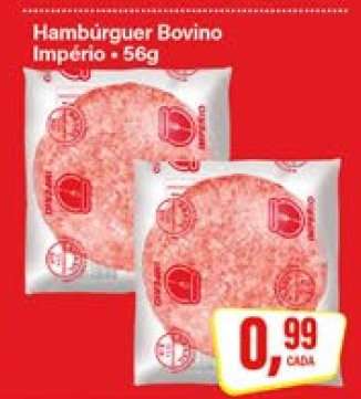 Hambúrguer Bovino Império