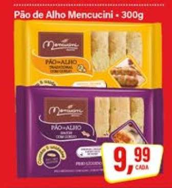 Pão de Alho Mencucini - 300g