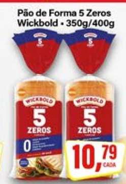 Pão de Forma 5 Zeros Wickbold