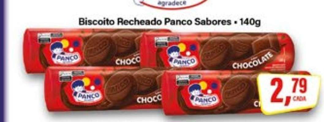 Biscoito Recheado Panco Sabores