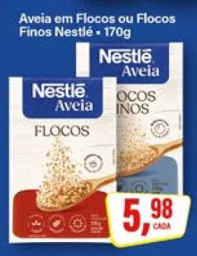 Aveia em Flocos ou Flocos Finos Nestlé
