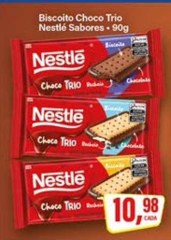 Biscoito Choco Trio