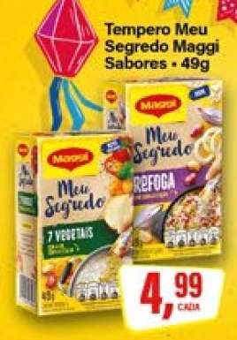 Tempero Meu Segredo Maggi Sabores