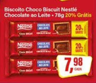 Biscoito Choco Biscuit Nestlé