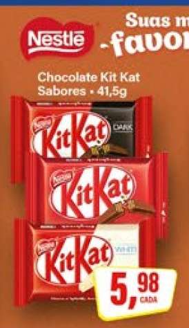 Nestlé Chocolate Kit Kat Sabores