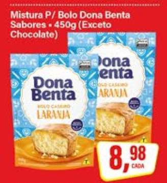 Mistura p/ Bolo Dona Benta Sabores*