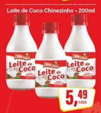 Leite de Coco Chinezinho - 200ml