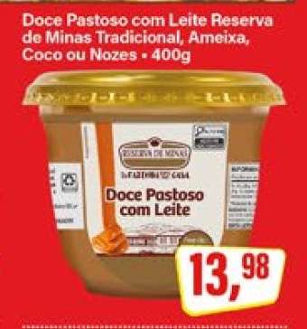 Doce Pastoso com Leite Reserva de Minas