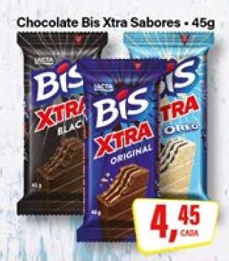 Chocolate Bis Xtra Sabores