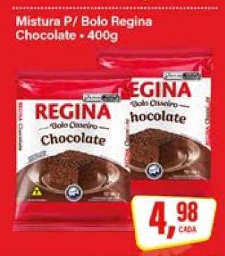 Mistura P/ Bolo Regina Chocolate